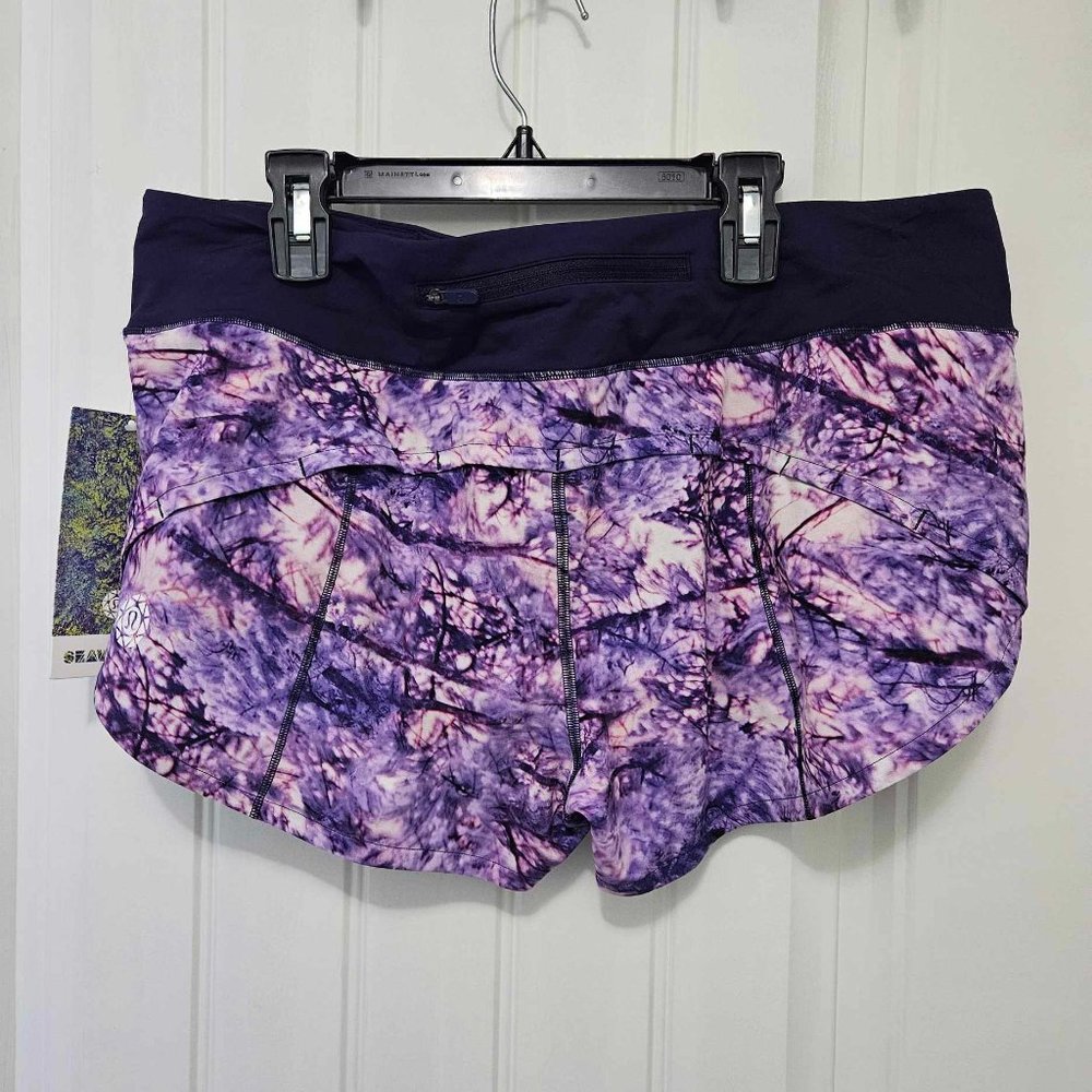 NWT Lululemon Speed Up Short Seawheeze